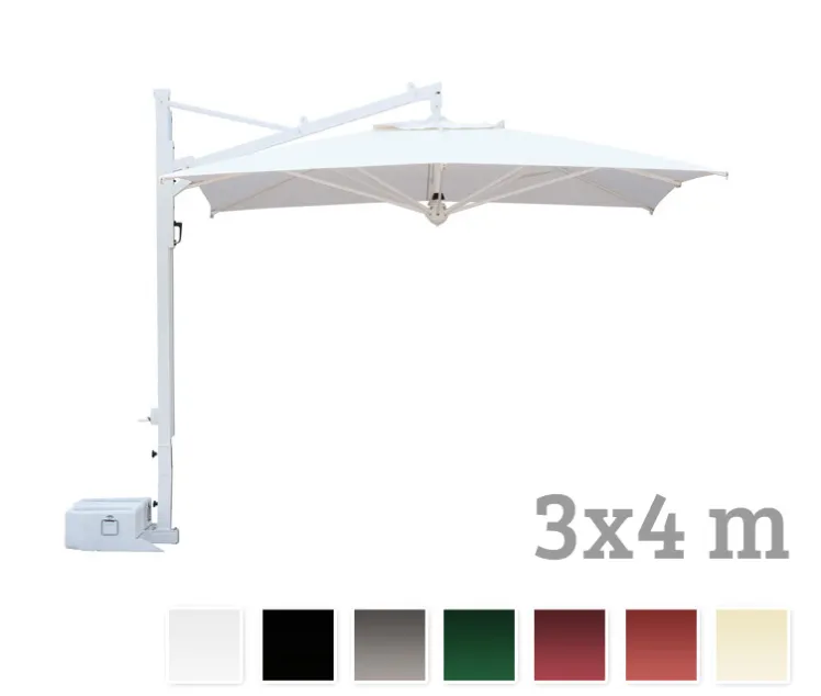 Sonnenschirm SCOLARO �Galileo Starwhite 3x4� Ampelschirm, Aluminium